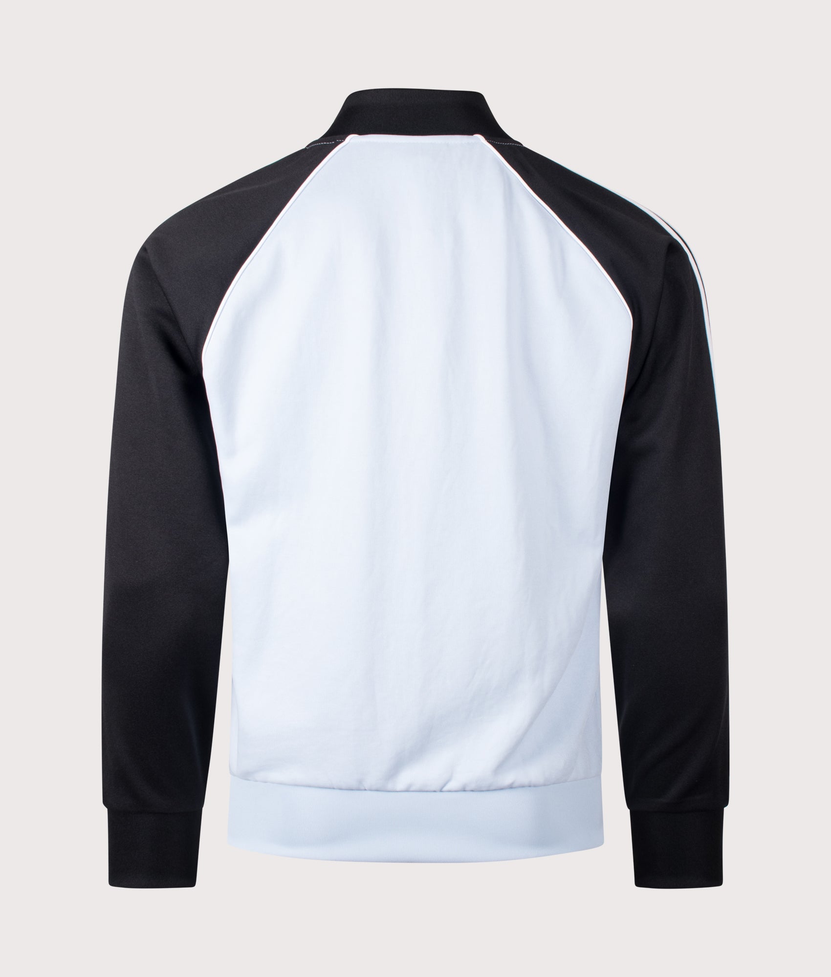 SST Track Top in Crystal Sky by adidas Originals. Shot by EQVVS. Back shot.
