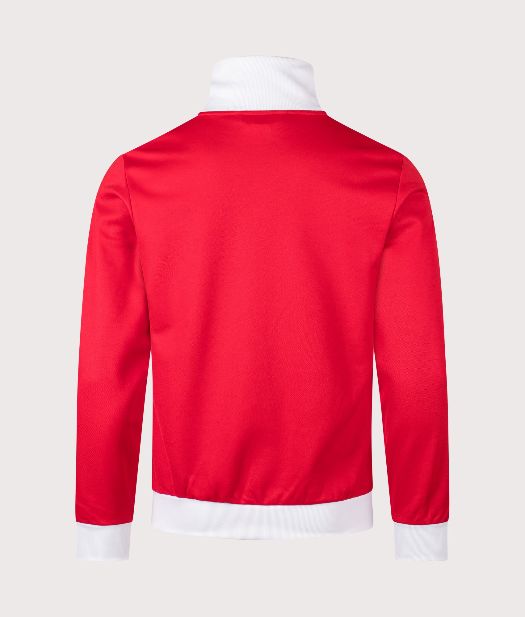 Slim Fit Classic Track Top in Better Scarlet | adidas Originals | EQVVS | Back shot 