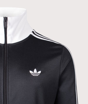 Beckenbauer Classic Track Top in Black | adidas Originals | EQVVS