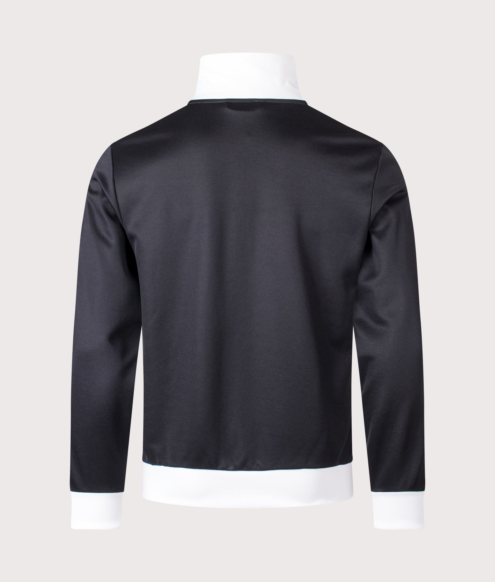 Slim Fit Classic Track Top in Black | adidas Originals | EQVVS | Back shot 