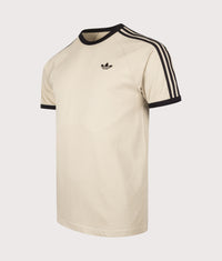 Slim Fit 3 Stripes T-Shirt: KE7964 Stone Khaki 