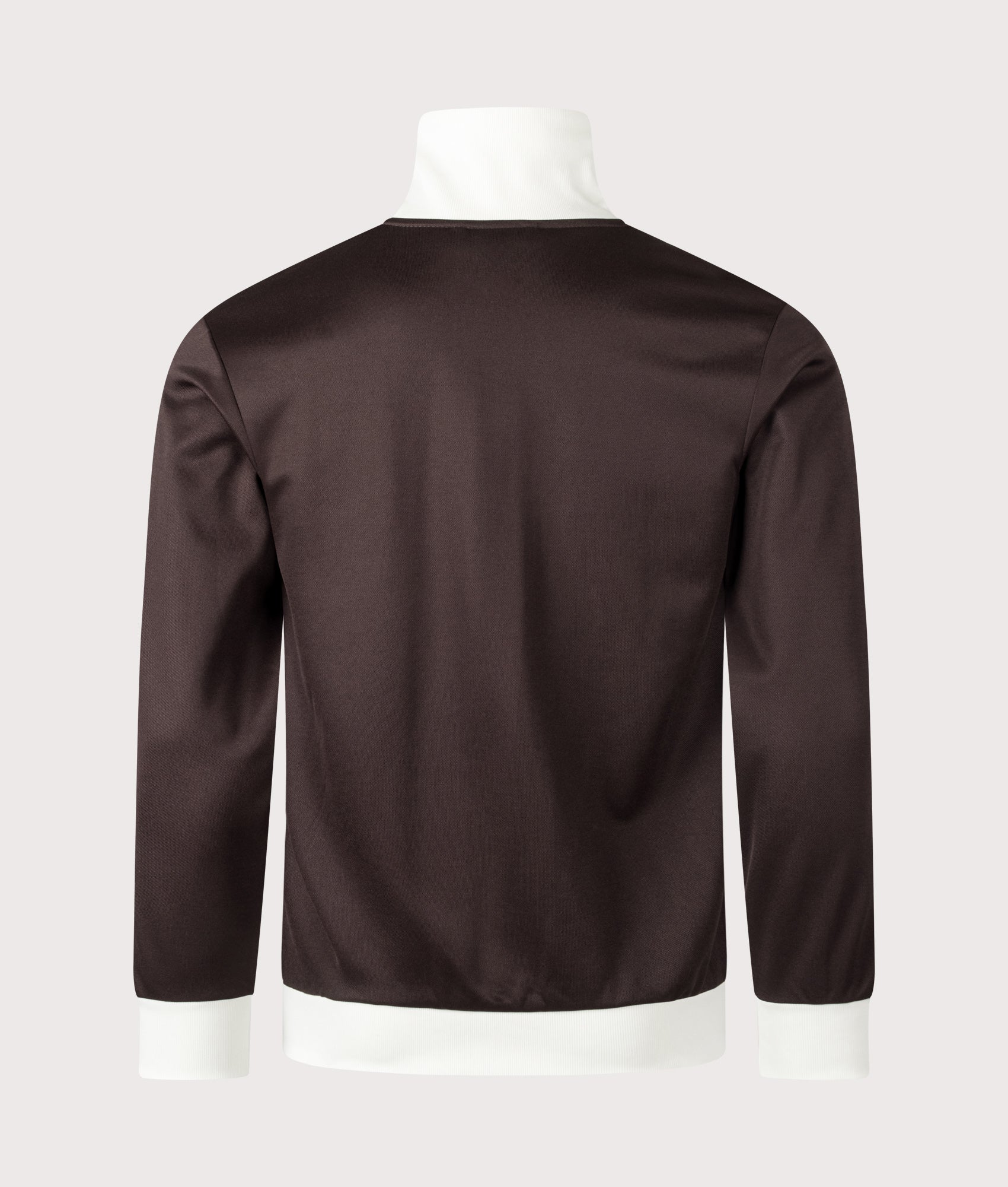 Beckenbauer Track Top in Aurora Coffee/Off White by adidas Originals. Shot by EQVVS. Back shot.