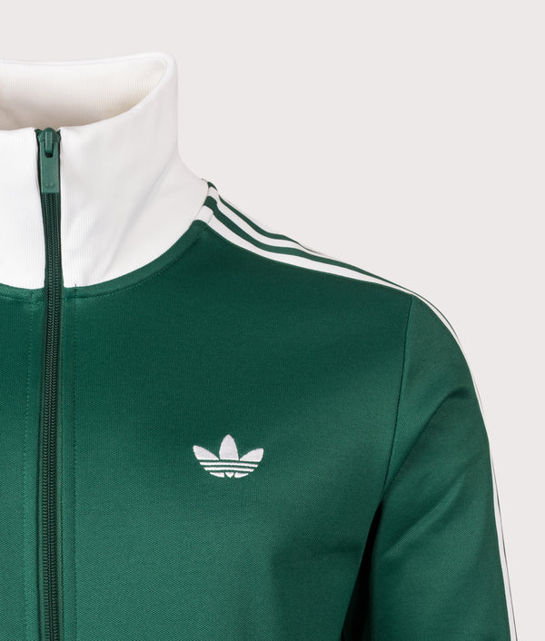 Beckenbauer Classic Track Top in Green/White | adidas Originals