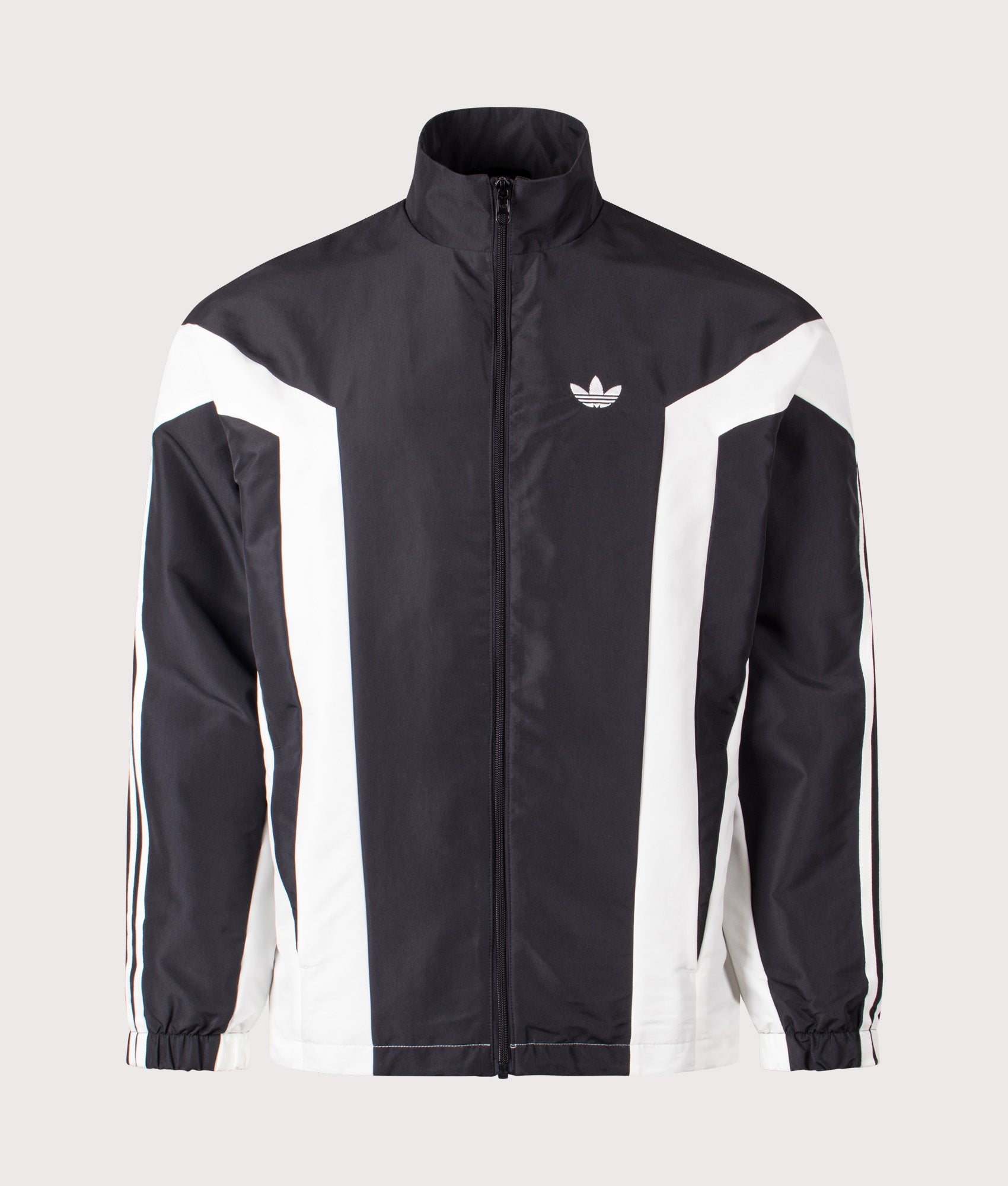 Windbreaker Jacket in Black | adidas Originals | EQVVS | Front shot 