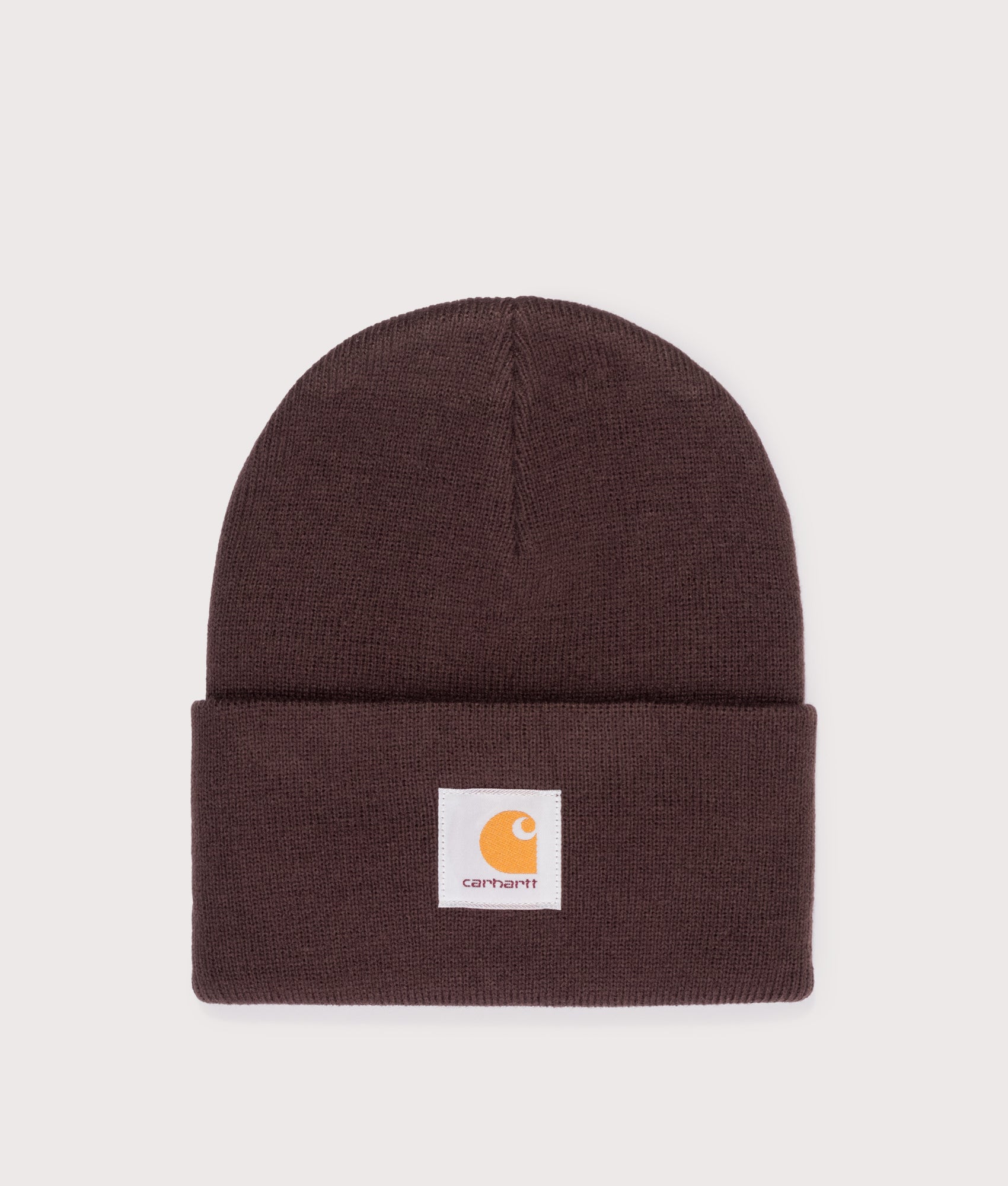 Acrylic Watch Hat in Palosander | Carhartt WIP | Shot at EQVVS | Front shot 