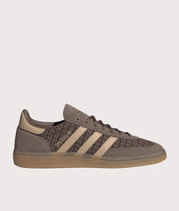 Houndstooth Handball Spezial Trainers: KI2971 Earth Strata/Magic Beige/Gum 4 