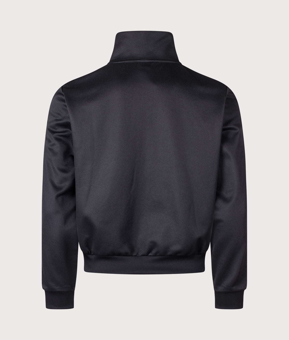 adidas Originals Beckenbauer Cropped Track Top in Black at EQVVS Menswear. Back shot.