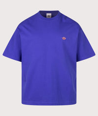 Oversized Trefoil Essentials T-Shirt: KS9780 Bold Blue 