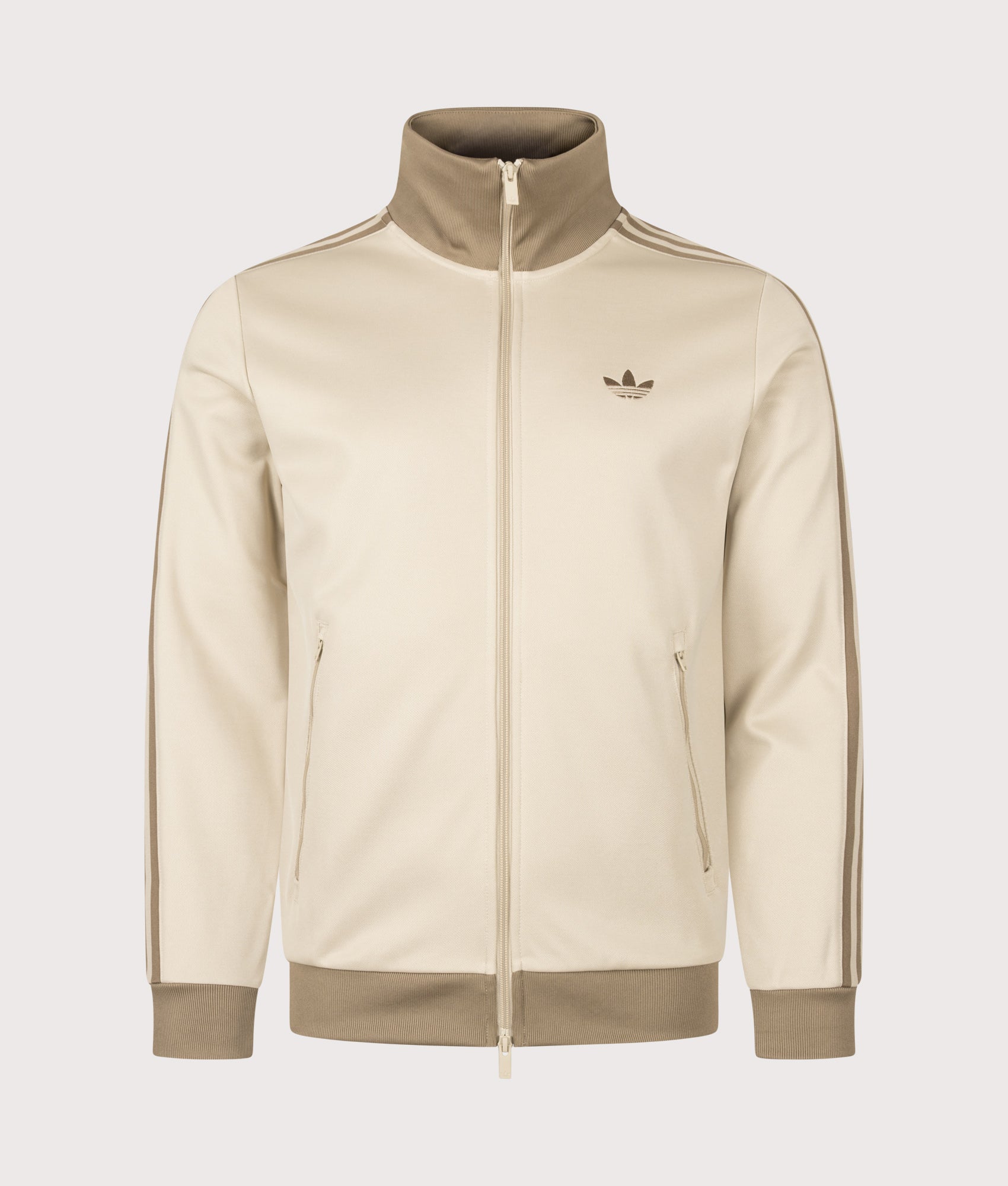 Beckenbauer Classic Track Top in Khaki Three | adidas Originals