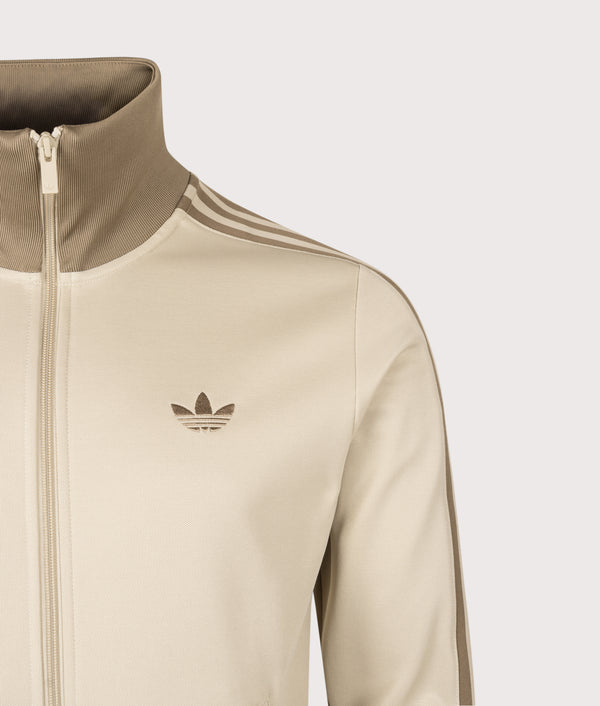 Beckenbauer Classic Track Top in Khaki Three | adidas Originals