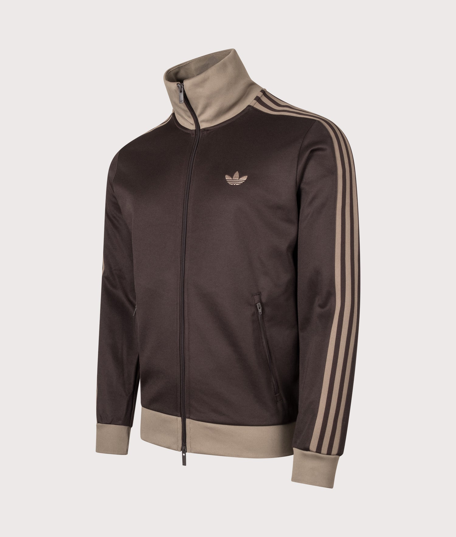 Beckenbauer Classic Track Top in A. Coffee | adidas Originals | EQVVS