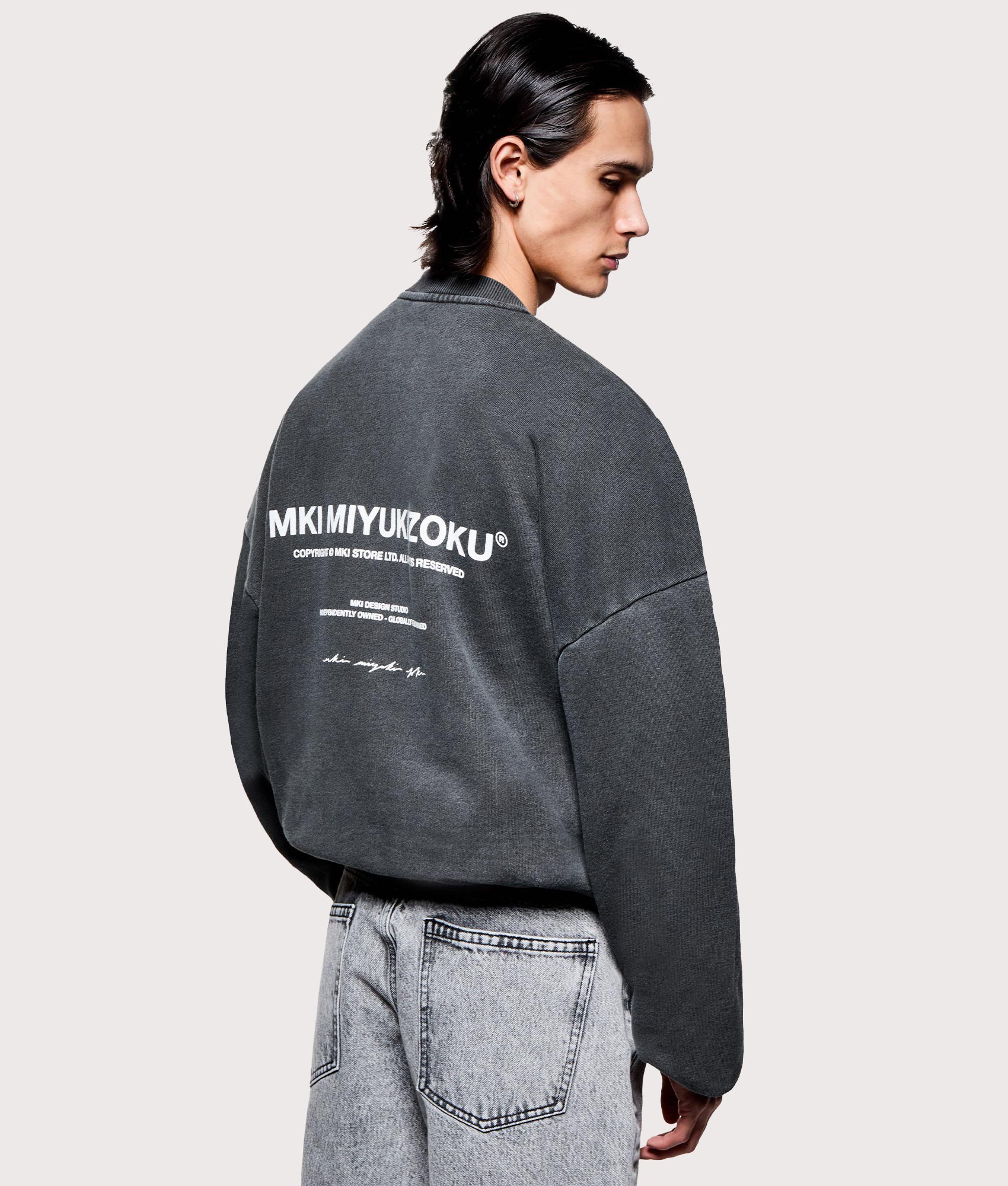 Oversized Design Studio Crewneck Sweatshirt