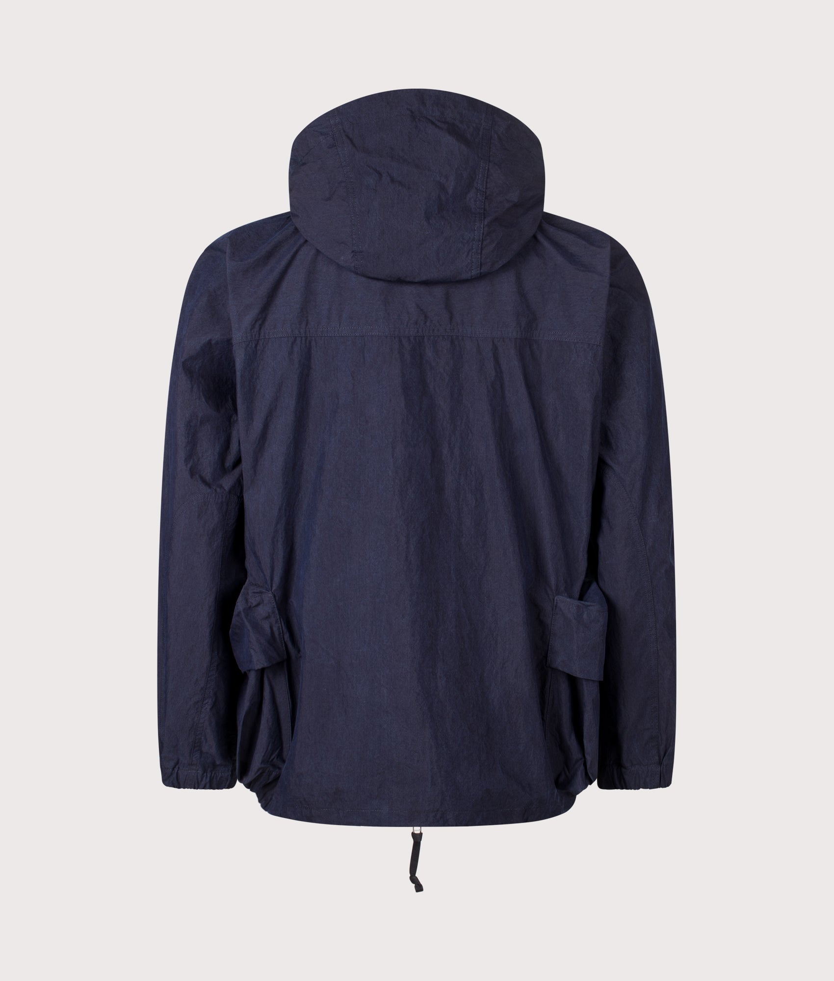 Indigo C/N Parka in Indigo | Snow Peak | EQVVS | Back shot 
