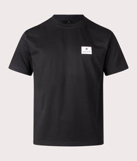 New Standard Square Logo T-Shirt: Black 