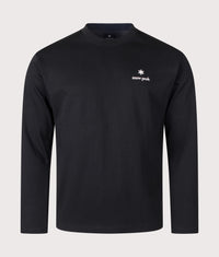 Regular Fit New Standard Logo Long Sleeve T-Shirt: 019 Black 