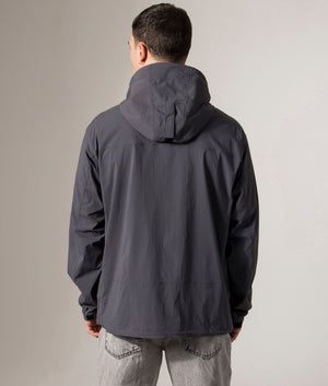 Utility Parka in Charcoal. | Snow Peak | Shot at EQVVS | Back model shot 