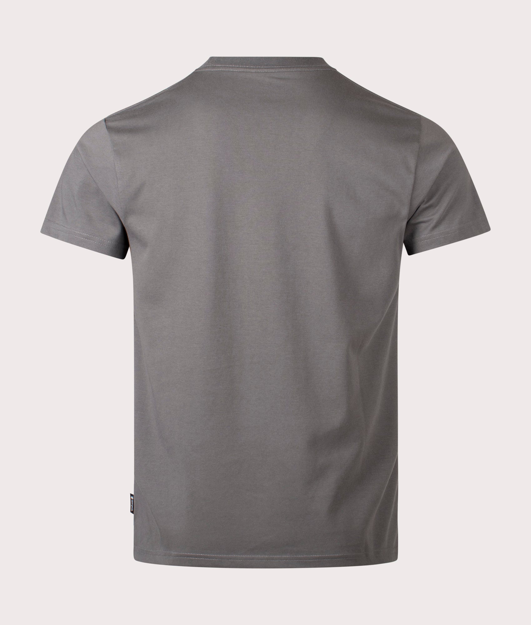 Snow Peak Camping Graphic T Shirt in soft Grey at EQVVS Menswear. Back shot.