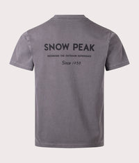 Garment Dyed T-Shirt: Charcoal 