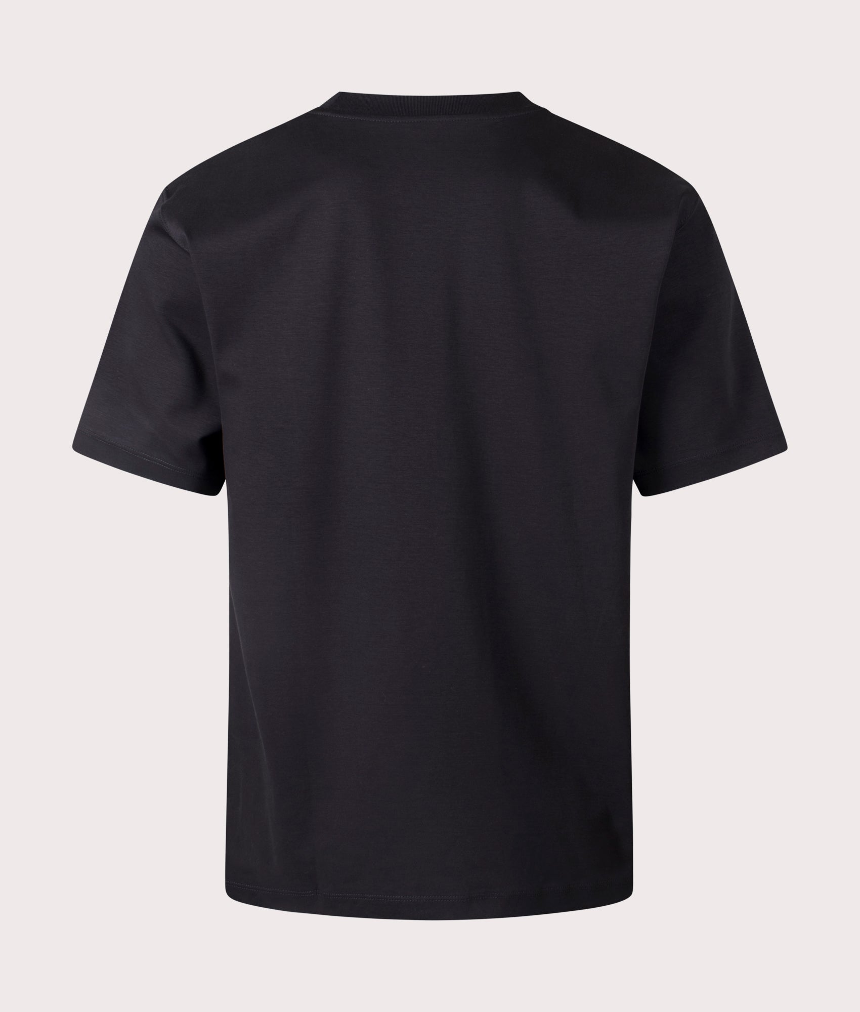 Garment Dyed T-Shirt in Black. 100% Cotton | Snow Peak | Shot at EQVVS | Back shot 