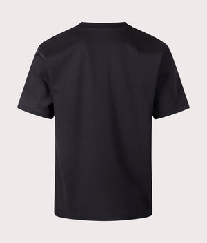 Garment Dyed T-Shirt in Black. 100% Cotton | Snow Peak | Shot at EQVVS | Back shot 
