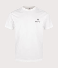 Relaxed Fit Soft Cotton Logo T-Shirt: 002 Off White 