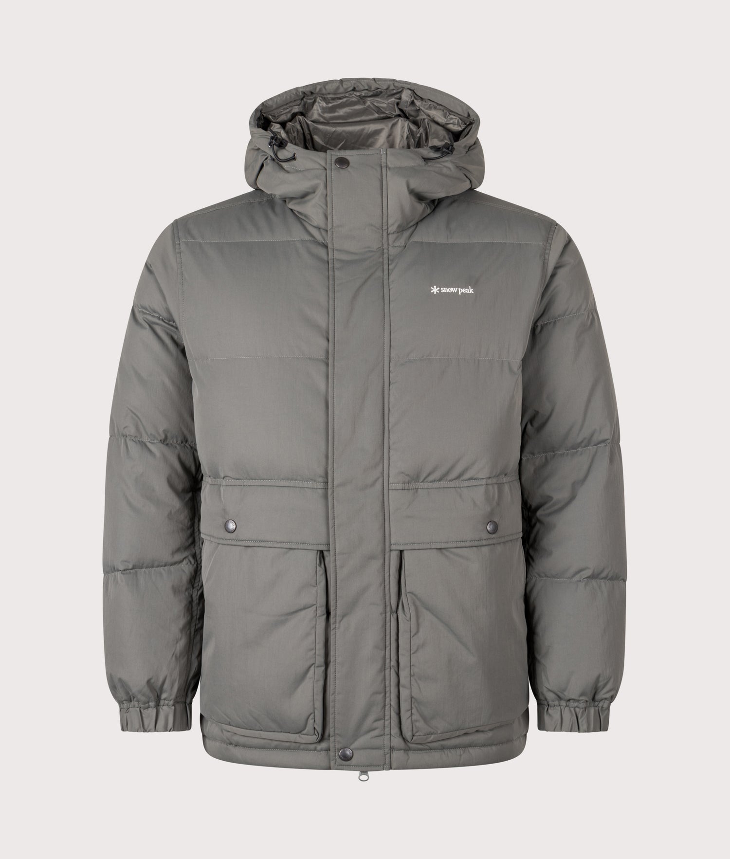 Everyday Down Jacket in Charcoal Snow Peak EQVVS