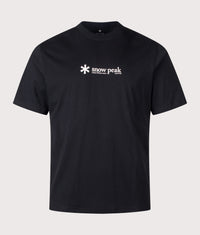 Regular Fit Soft Cotton Logo T-Shirt: 019 Black 