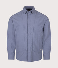 Relaxed Fit KASURI Ripstop Shirt: 071 Light Blue 