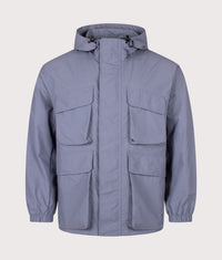 Nylon Double Rip Jacket: 071 Light Blue 