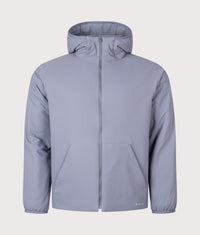 Regular Fit Flexible Insulated Zip Parka: 071 Light Blue 