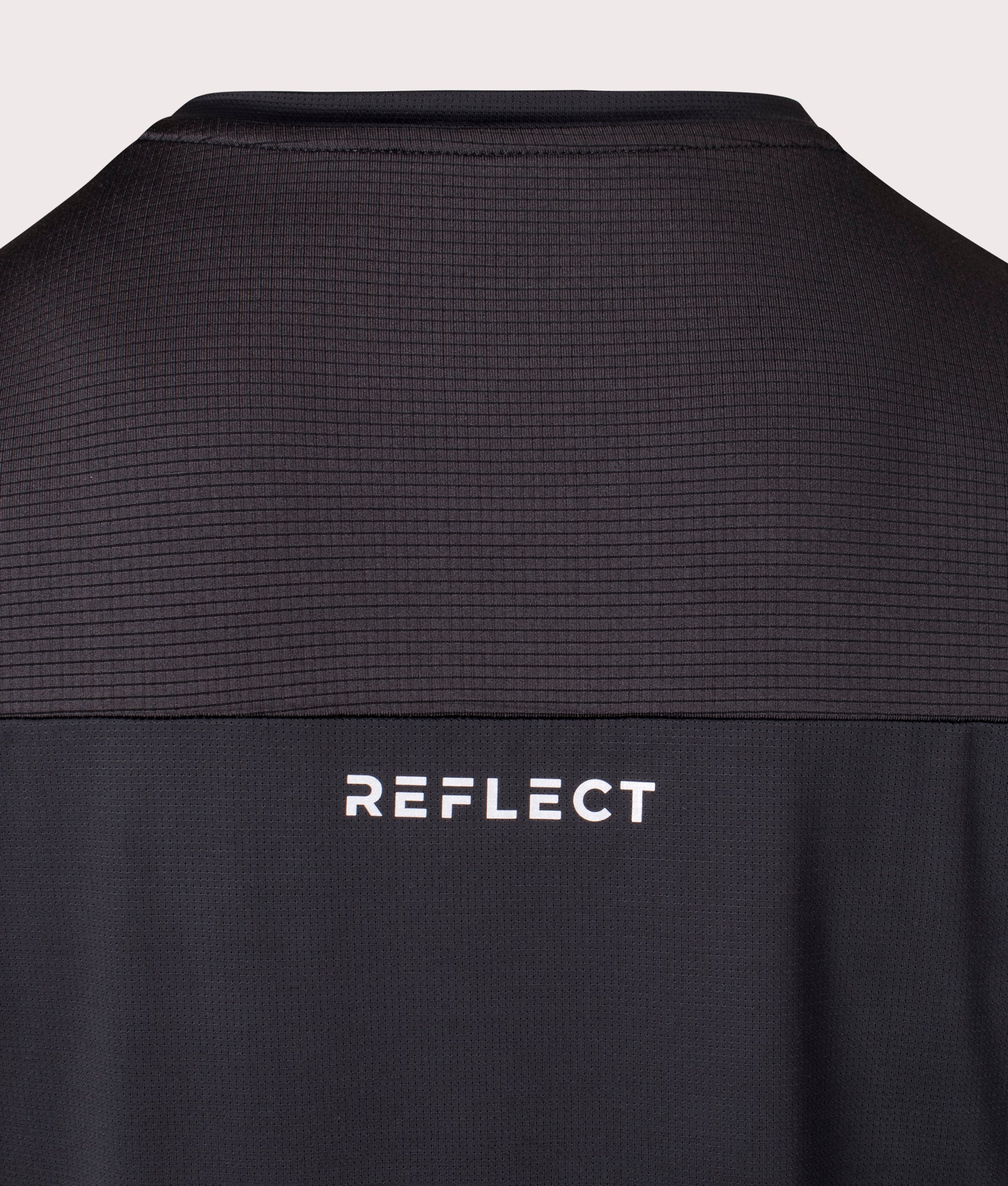 Freedom 3.0 T-Shirt in Black | Reflect | EQVVS | Back detail shot 