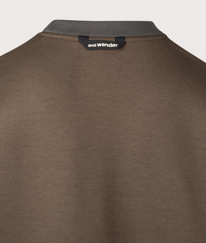 トップス and wander Airy Warm Pullover Airy Warm Sweatshirt in D.Brown | and wander | EQVVS
