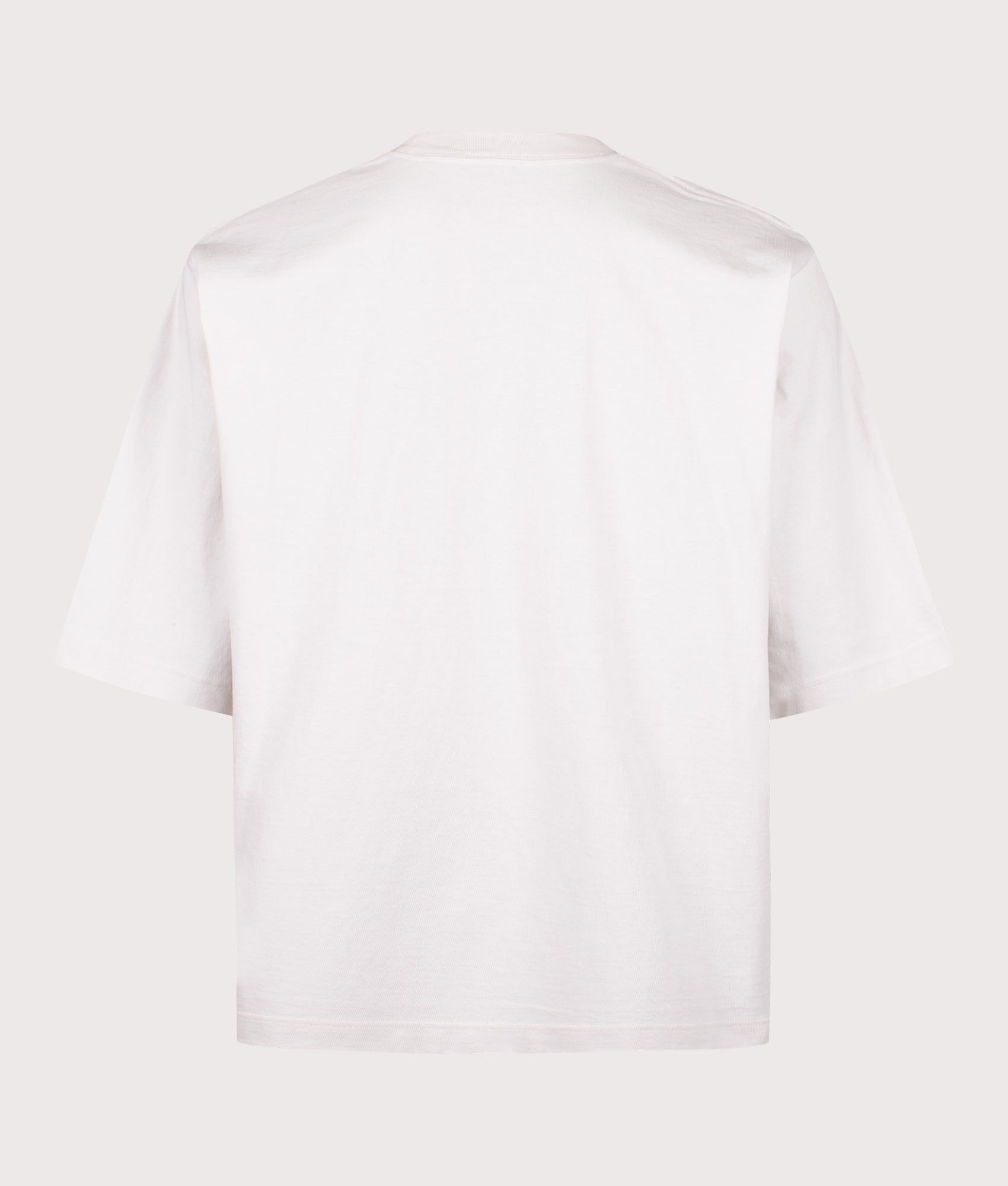 and wander Heavy Cotton Pocket HS T-Shirt in L.Grey at EQVVS Menswear. Back shot.