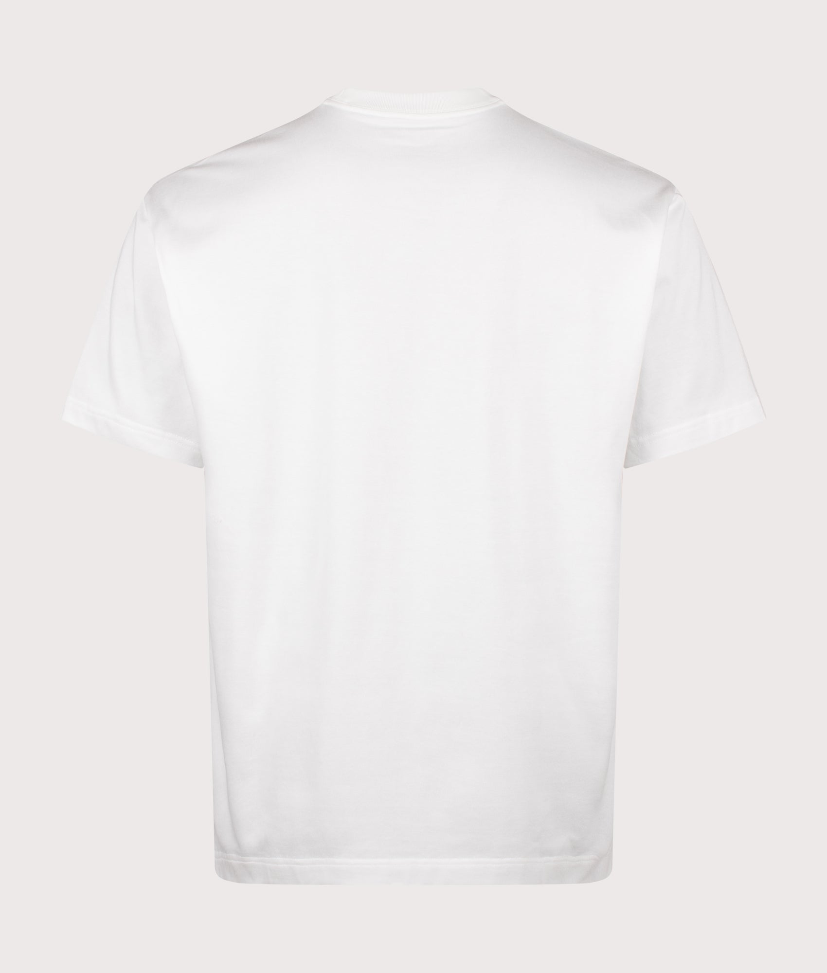and wander Pocket T-Shirt in Off White at EQVVS Menswear. Back shot.