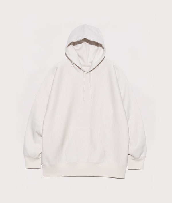 nanamica Hooded Pullover Sweat in Ivory | EQVVS