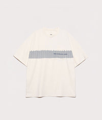 Oversized OOAL Graphic Pocket T-Shirt: Ivory 