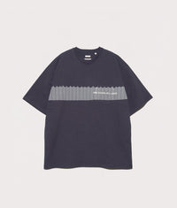 Oversized OOAL Graphic Pocket T-Shirt: Vintage Navy 
