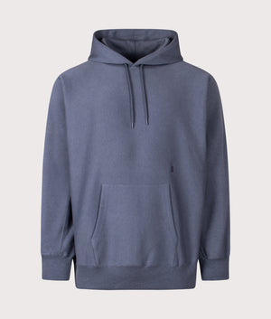Pullover Sweat Hoodie in Heather Navy | nanamica | EQVVS