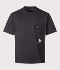 Heavy Cotton Pocket T-Shirt: 010 Black 