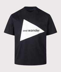 Regular Fit and wander Big Logo T-Shirt: 010 Black 