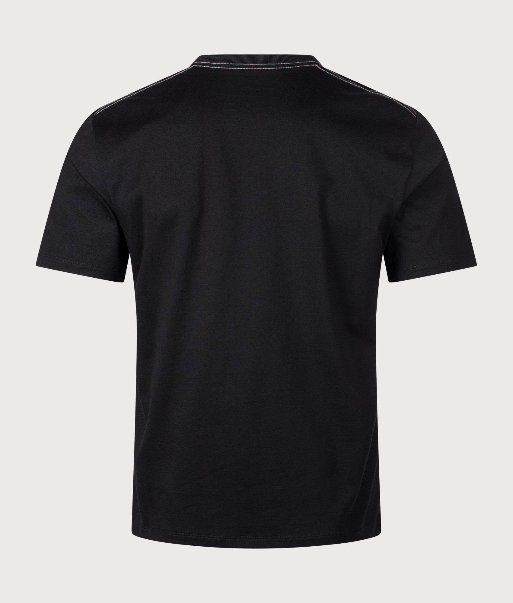 and wander Regular Fit and wander Ref T-Shirt in Black at EQVVS Menswear. Back shot.