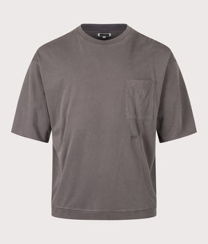 ENNOY Ē POCKET S/S T-SHIRT 新品未開封L Oversized Fit OOAL Pocket T-Shirt in Charcoal | nanamica | EQVVS
