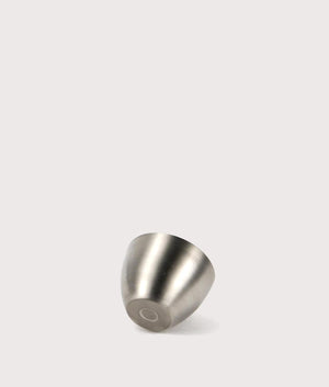 Titanium Sake Cup in Silver . Titanium | Snow Peak | Under shot 