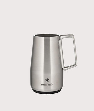 Shimo Stein 700 in Silver . Stainless Steel | Snow Peak | Front shot  