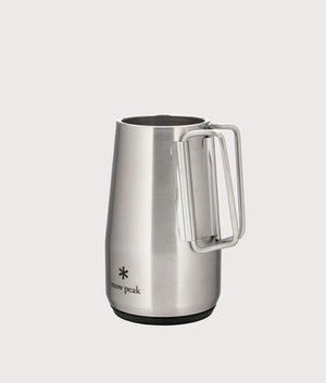 Shimo Stein 700 in Silver . Stainless Steel | Snow Peak | Back handle shot 