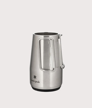 Shimo Stein 700 in Silver . Stainless Steel | Snow Peak | Folded handle shot 