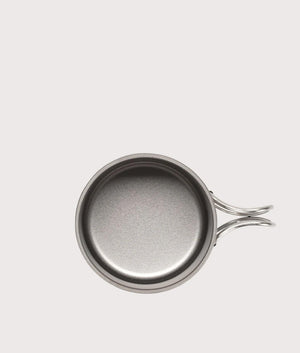 Titanium Single Wall 300 Mug in silver. Stainless Steel | Snow Peak | Top shot 
