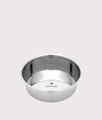 Dog Food Bowl M: 170 Silver 