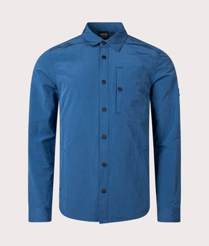 Link-Overshirt-Blue-Barbour-international-EQVVS-Front