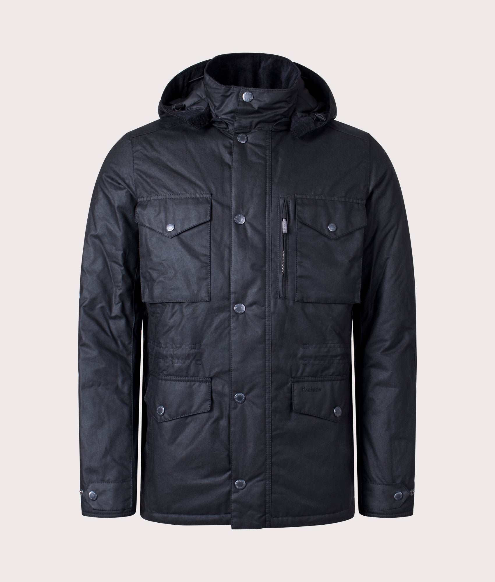 Barbour-Winter-Sapper-Wax-Barbour-International-Black-BK71-EQVVS-Front-Shot